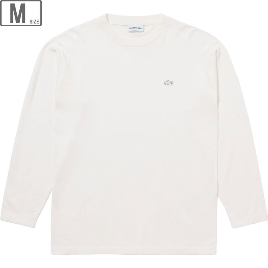 LACOSTE ラコステ 【メンズ】サスティナブルニットTシャツ 【オフ