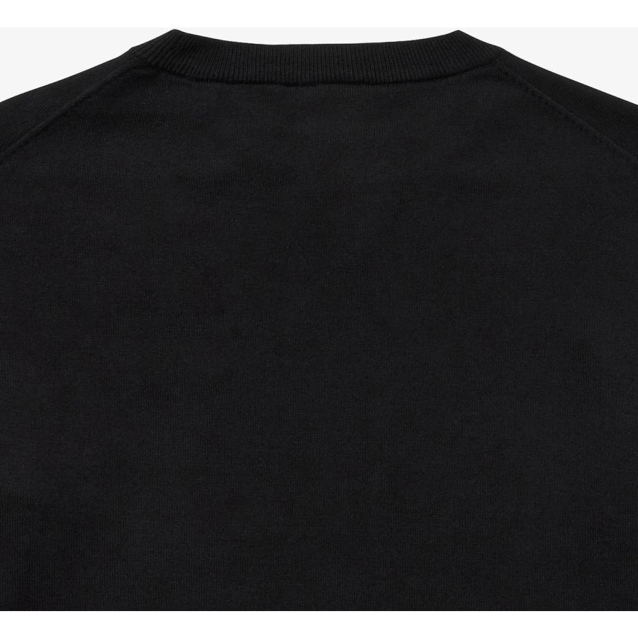 LACOSTE ラコステ 【メンズ】サスティナブルニットTシャツ 【ブラック