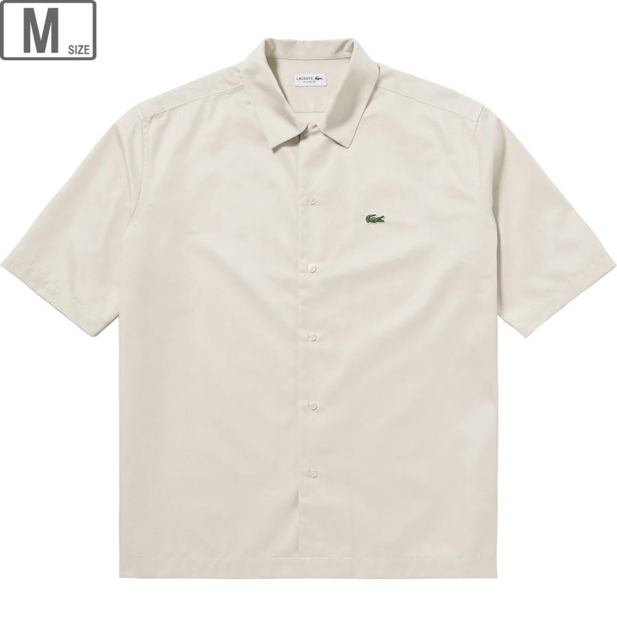 LACOSTE ラコステ 【メンズ】シルクブレンドオープンカラーシャツ