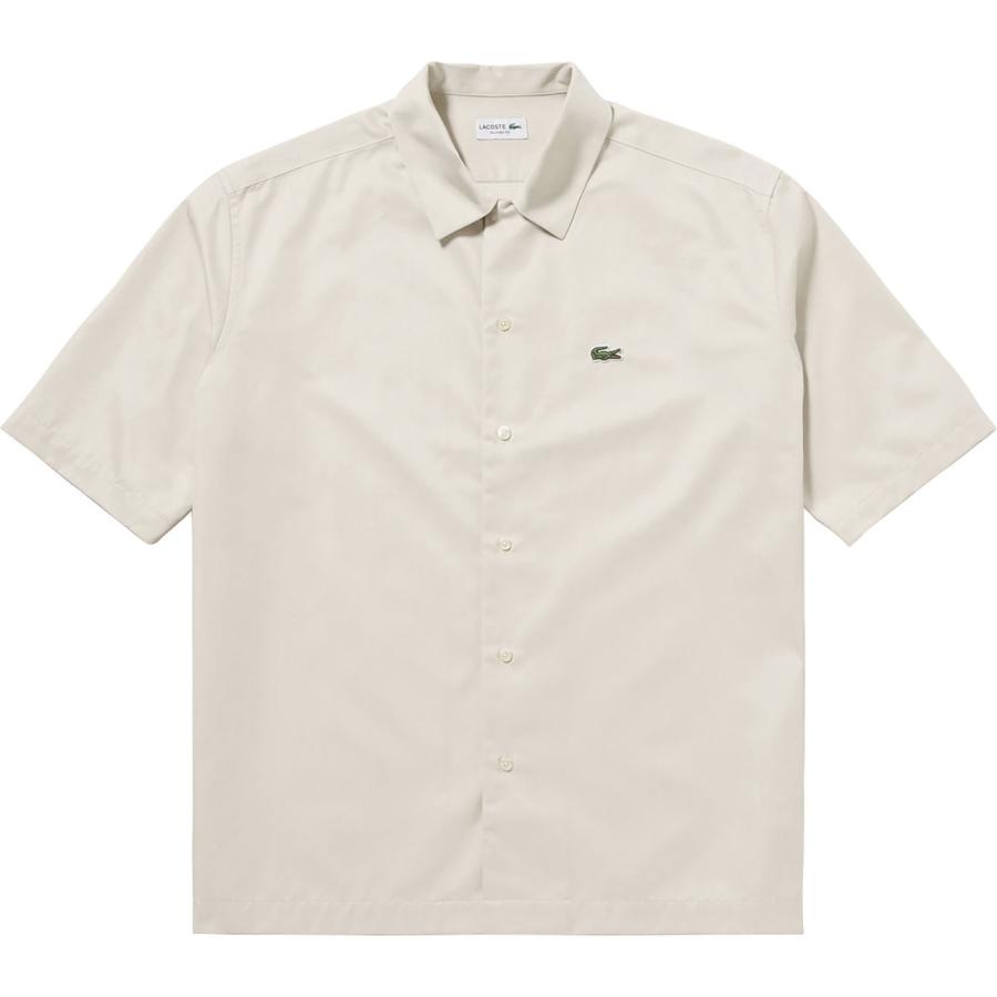 LACOSTE ラコステ 【メンズ】シルクブレンドオープンカラーシャツ