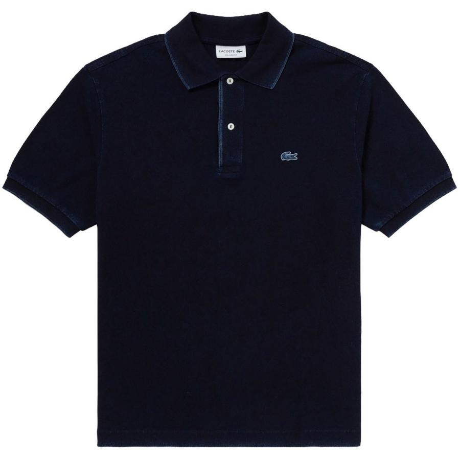 LACOSTE ポロシャツ （ 濃紺）sizeＳ LACOSTE ラコステ 【メンズ】インディゴ ポロシャツ 【ネイビー】【L