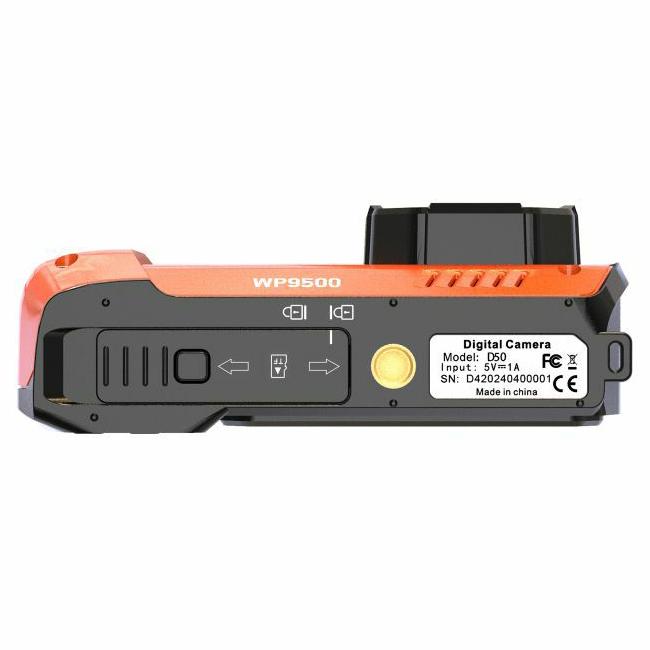 AGFAPHOTO アグファフォト WP9500OR AGFA 防水デジタルカメラ オレンジ_3