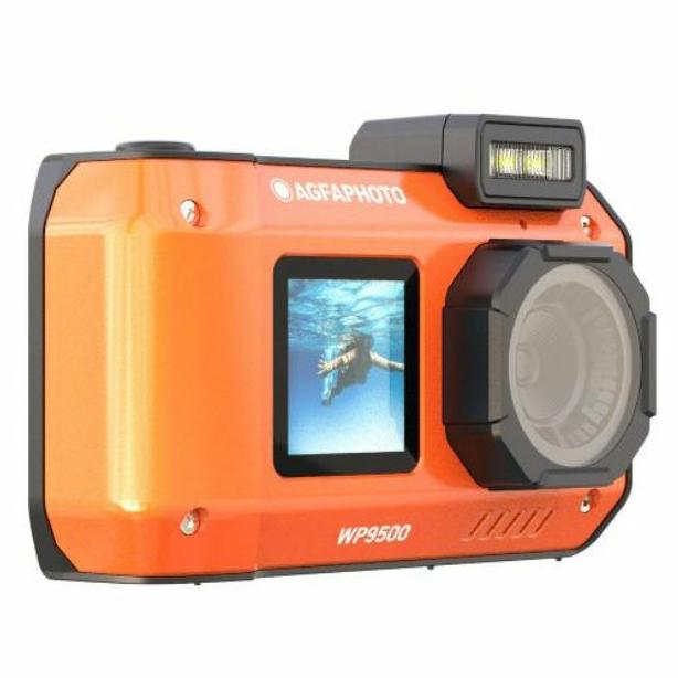 AGFAPHOTO アグファフォト WP9500OR AGFA 防水デジタルカメラ オレンジ_4