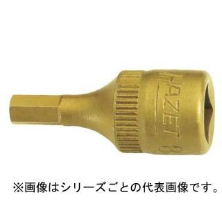 HAZET ハゼット  ショートヘキサゴンソケット(差込角6.35mm・チタンコーティング) 8501H-8｜murauchi