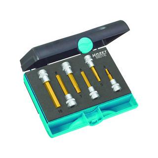 HAZET ハゼット ヘックスドライバーソケットセット(差込角9.5mm