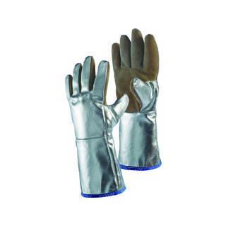 JUTEC ユーテック  耐熱手袋 アルミナイズドレザー Lサイズ H05LA238-W2-9