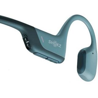 Shokz ショックス 骨伝導方式 Bluetoothヘッドホン イヤホン 耳かけ ノイキャン OpenRun Pro Blue SKZ-EP-000009｜murauchi｜03