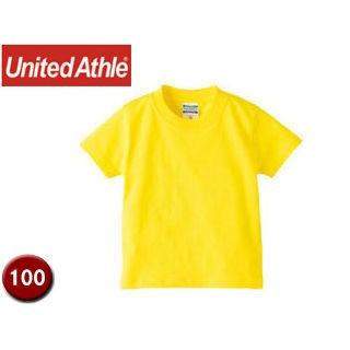 United Athle ユナイテッドアスレ  500102C  5.6オンスTシャツ キッズサイズ  (イエロー)
