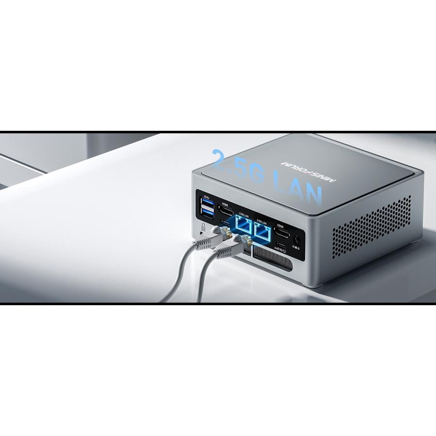 MINISFORUM ミニスフォーラム Intel Core i5-13500H搭載ミニPC NAB5R