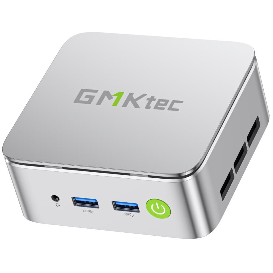 GMKtec AMD Ryzen 5 3500U搭載 高性能ミニPC NucBox G10 シルバー G10