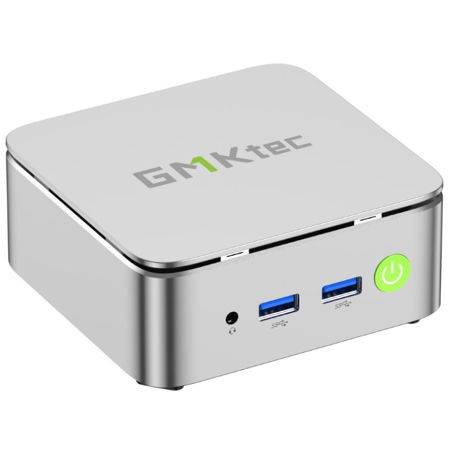 GMKtec AMD Ryzen 5 3500U搭載 高性能ミニPC NucBox G10 シルバー G10-16/512-W11Pro(3500U)の画像