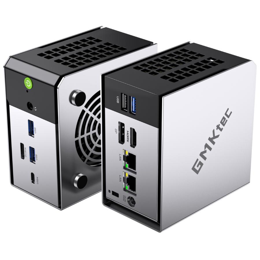 【本体のみ】GMKtec Ryzen 5 ミニPC 16GB+512GB GMKtec AMD Ryzen 5 PRO 6650H搭載 高性能ミニPC M8 シルバー M8-16