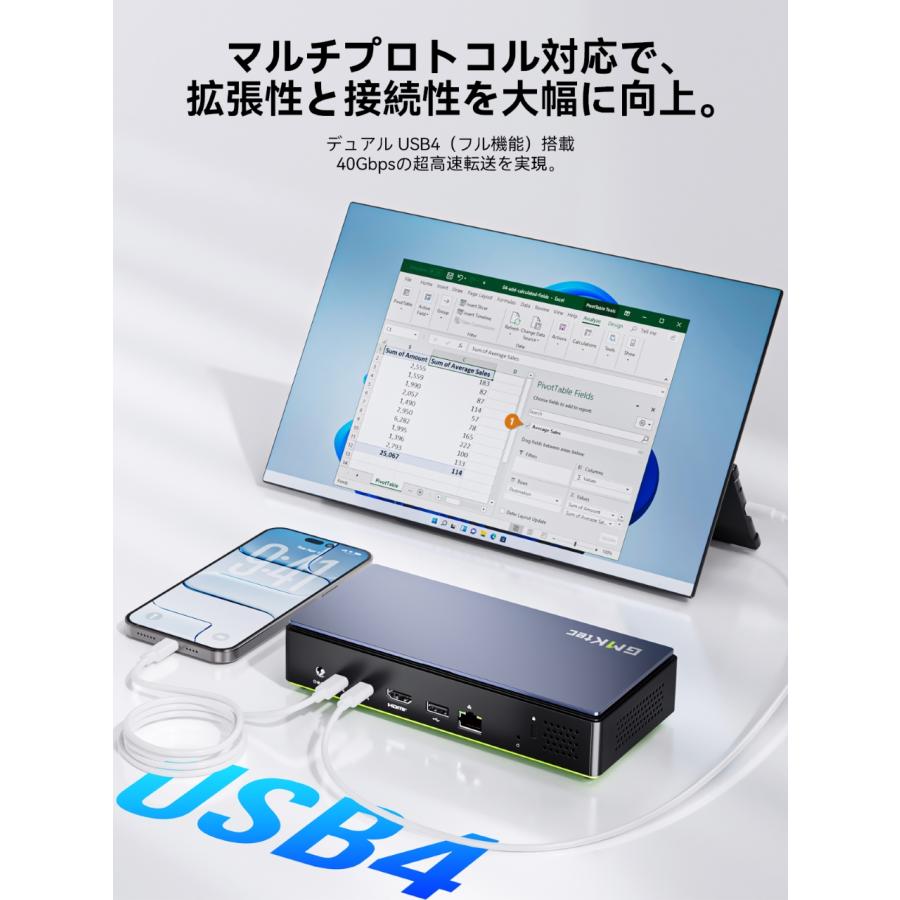 GMKtec Intel Core Ultra 7 256V搭載 高性能ミニPC K13 ブラック K13
