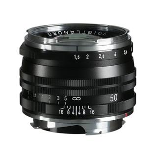 COSINA - NOKTON 50mmF1.5 II vm  SC ブラックペイント＋フード COSINA コシナ NOKTON Vintage Line 50mm F1.5 Aspherical II MC