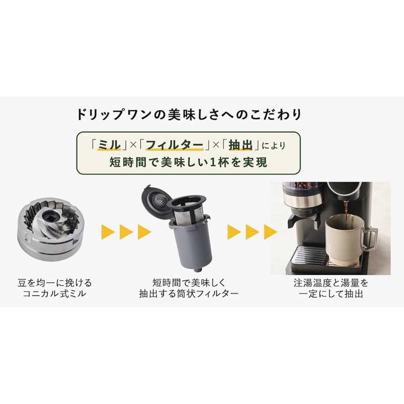 Cuisinart クイジナート ドリップワン ミル付 コーヒーメーカー DGB
