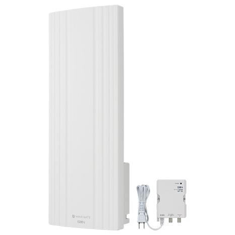サン電子 WG26B-W-EC 地デジ用UHF平面アンテナ ブースタ内蔵型 26素子