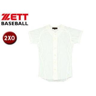 ゼット ZETT  BU515-3100L PROSTATUS ユニフォームシャツ（フルオープンスタイル）  （ライトアイボリー）