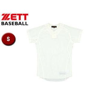 ゼット ZETT  BU515PS-3100L ユニフォームシャツ（プルオーバースタイル） 【S】 （ライトアイボリー）｜murauchi.co.jp