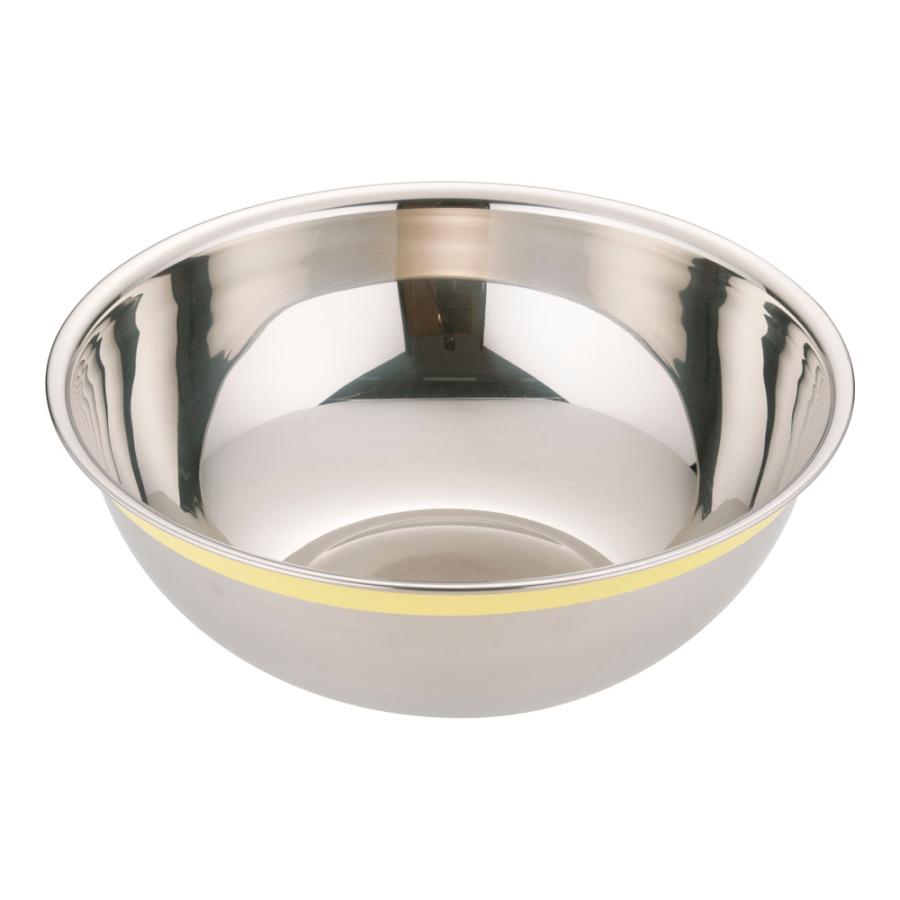 FJI 藤井器物製作所 ＳＡ１８−８カラーライン　ボール／４５cm　イエロー