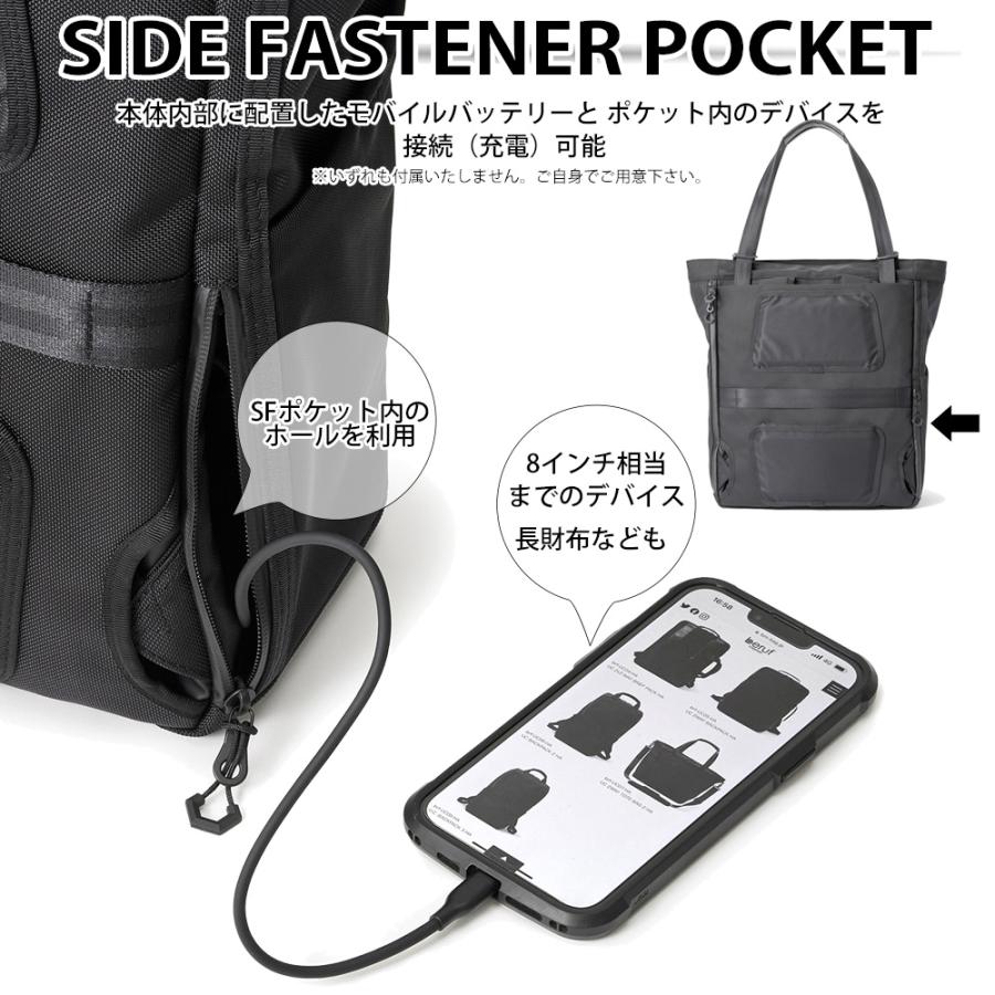 beruf baggage ベルーフバゲージ アーバンコミューター 2ウェイ トートバッグ3 豊岡鞄コラボ 【ネイビー】【18L】【CORDURA】 brf-UC09-HAの画像
