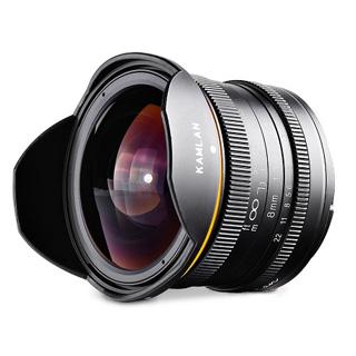 KAMLAN カムラン KAM0004 KAMLAN 8mm F3.0 (Canon-M) 　キヤノン EOS Mマウント