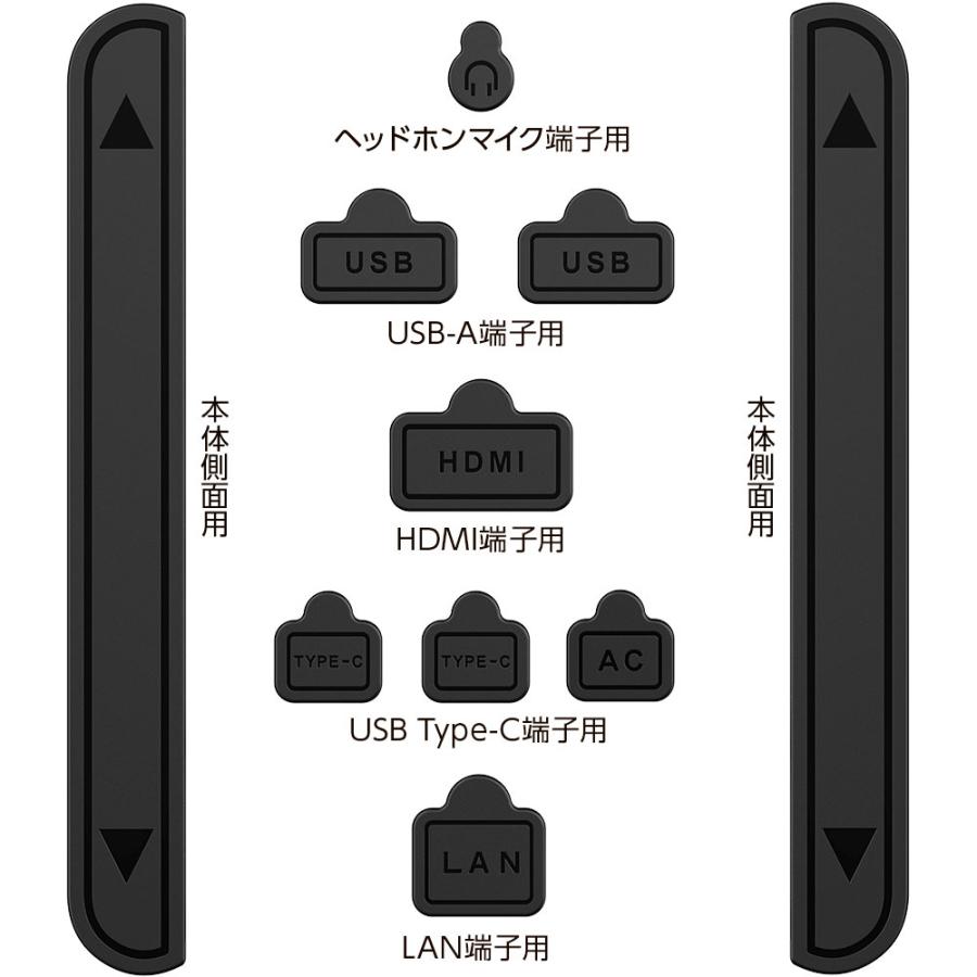 サイバーガジェット CY-S2PCS-BK(ブラック) CYBER・ポートキャップ