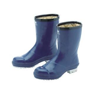 MIDORI ANZEN ミドリ安全  氷上で滑りにくい防寒安全長靴 FBH01 ホワイト 26.0cm FBH01-W-26.0