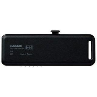 ELECOM エレコム  外付けSSD/ポータブル/USB3.2(Gen2)対応/スライド式/1TB/ブラック ESD-EMB1000GBK｜murauchi｜03