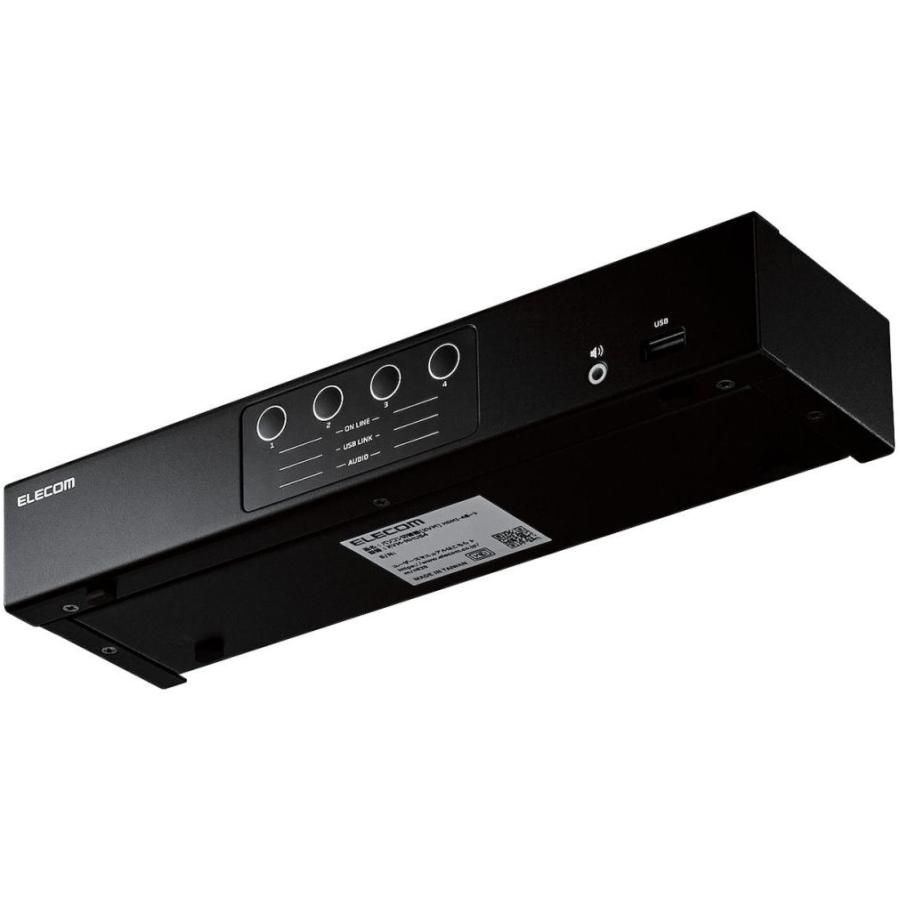ELECOM（エレコム） パソコン切替器(KVM)/HDMI/4ポート KVM-NHUS4