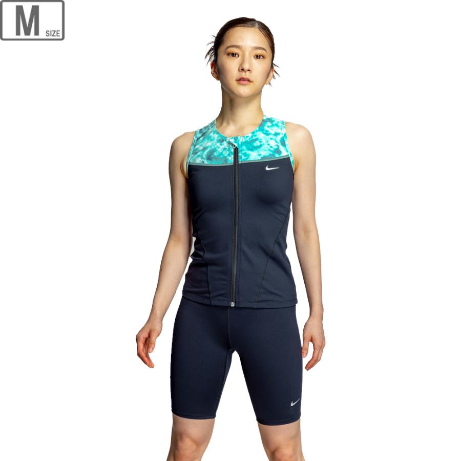 NIKE セパレート スイムウェア ☺︎ Mサイズ NIKE SWIM ナイキ スイム 【レディース】FA25 ジップ付き袖なし