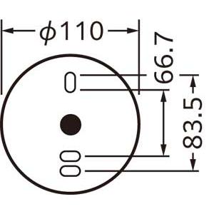 ODELIC オーデリック OG254104LC2 エクステリア ポーチライト(電球色) 防水パッキンレス型の画像