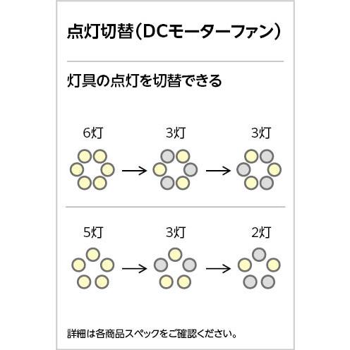ODELIC オーデリック WF813P2　シーリングファン本体[パイプ吊り] オフホワイト色　リモコン付_3