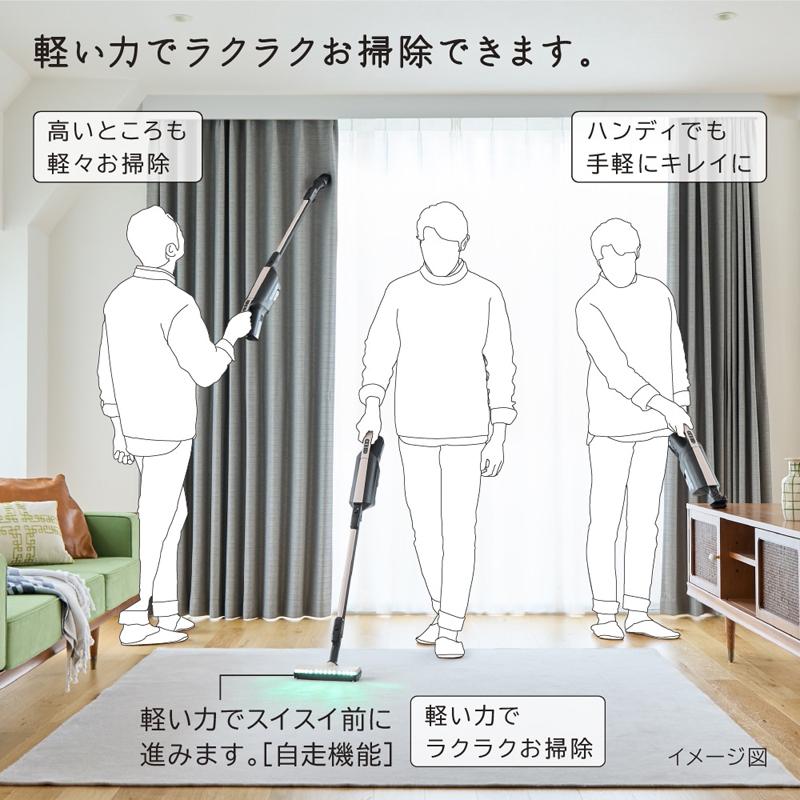 日立（HITACHI） ○掃除機 コードレス 紙パック式 スティック