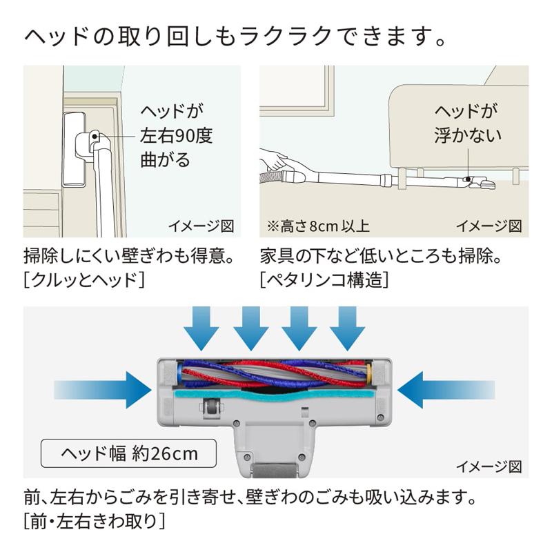 日立（HITACHI） 掃除機 紙パック式クリーナー かるパック CV-KP90P C