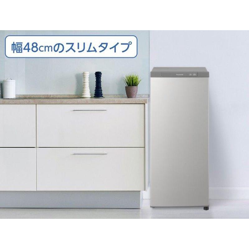Panasonic（パナソニック） 冷凍庫 右開き1ドア 121L NR-FZ120D-SS