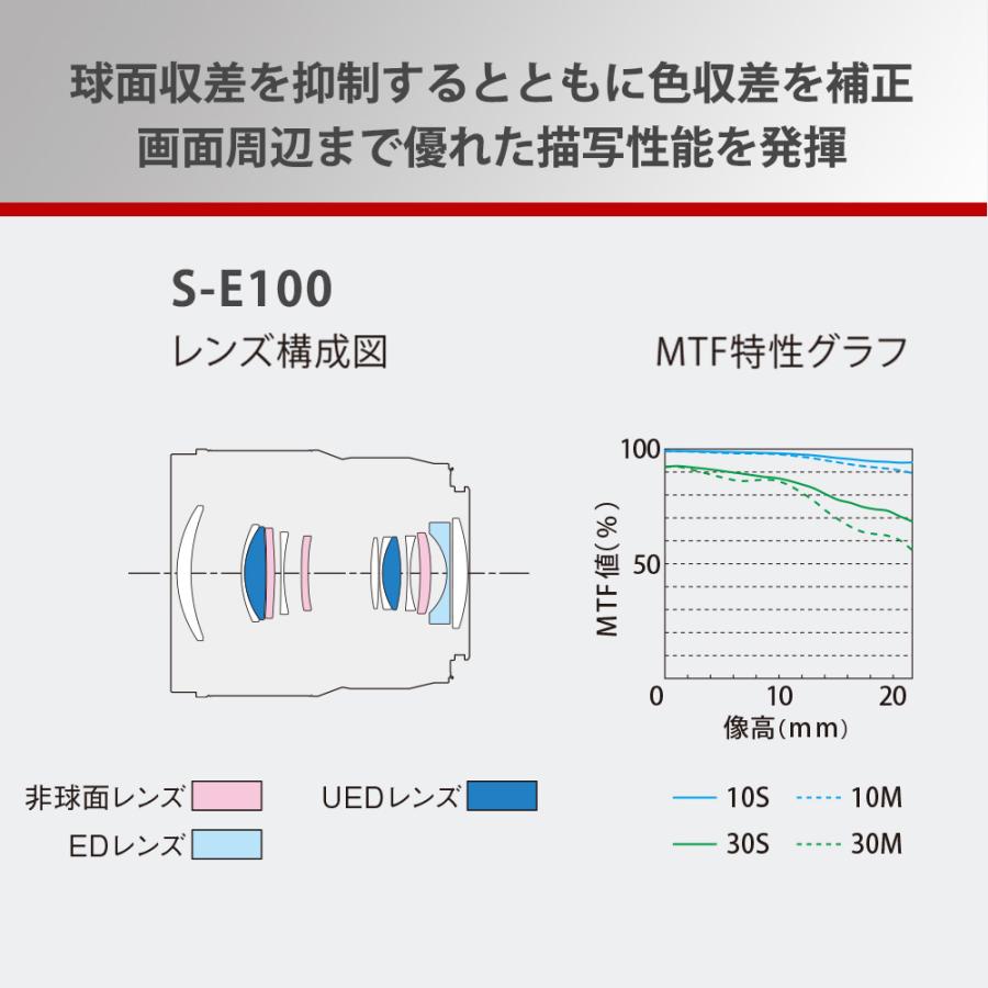 Panasonic LUMIX S 20-60mm f3.5-5.6 レンズ Panasonic（パナソニック） S-E100 中望遠単焦点マクロレンズ L