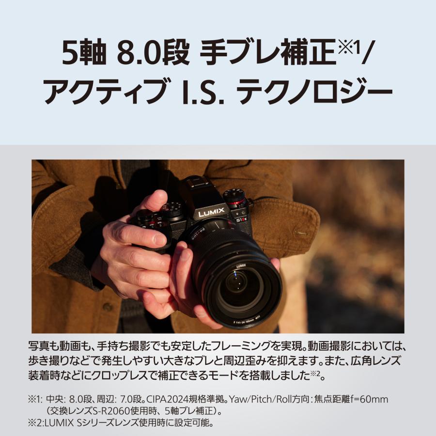 Panasonic（パナソニック） DC-S1M2ES LUMIX S1IIE デジタル一眼カメラ