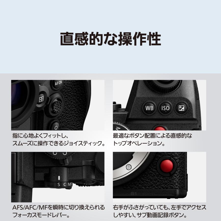 Panasonic（パナソニック） DC-S1M2ES LUMIX S1IIE デジタル一眼カメラ