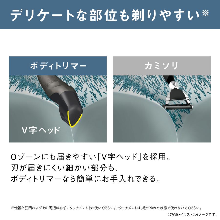 Panasonic パナソニック ER-GK83-S(ダークシルバー) ボディトリマー