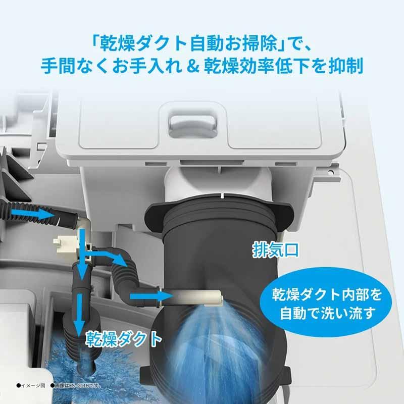 SHARP（シャープ） ドラム式洗濯機 洗濯10kg乾燥6kg 右開 プラズマ