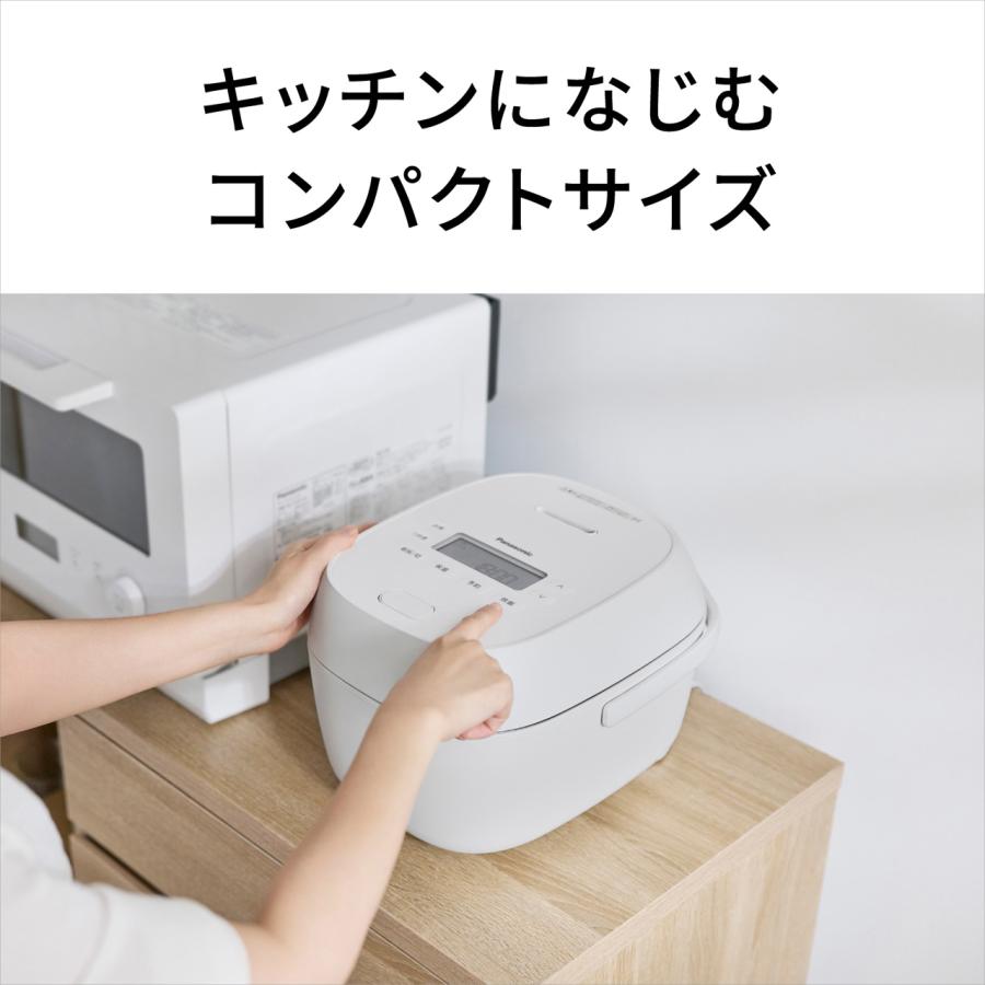 Panasonic（パナソニック） SR-C206E W ホワイト IHジャー炊飯器 3.5合