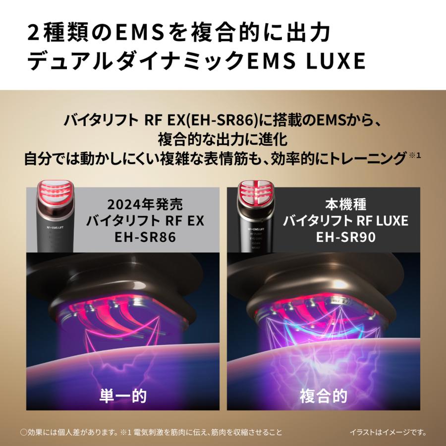 Panasonic（パナソニック） EH-SR90-K ブラック リフトケア 美顔器