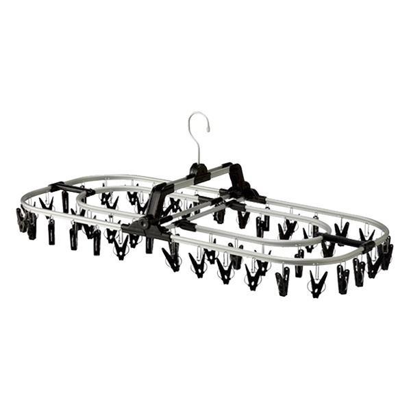 かと CB JAPAN シービージャパン アルミ角ハンガー52 黒 【洗濯ハンガー