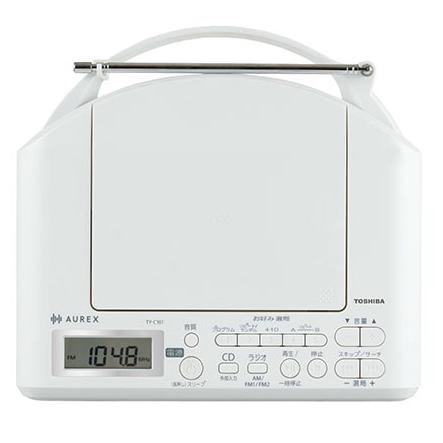 TOSHIBA 東芝 TY-C161(W)ホワイト CDラジオ AUREX_3