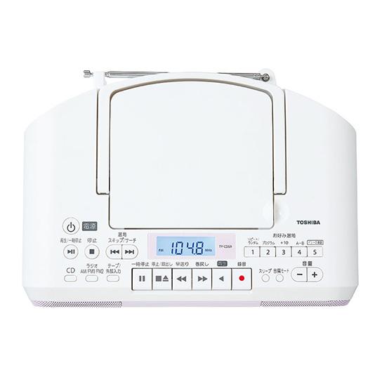 TOSHIBA（東芝） TY-CDS9(P) ピンク CDラジオカセットレコーダー