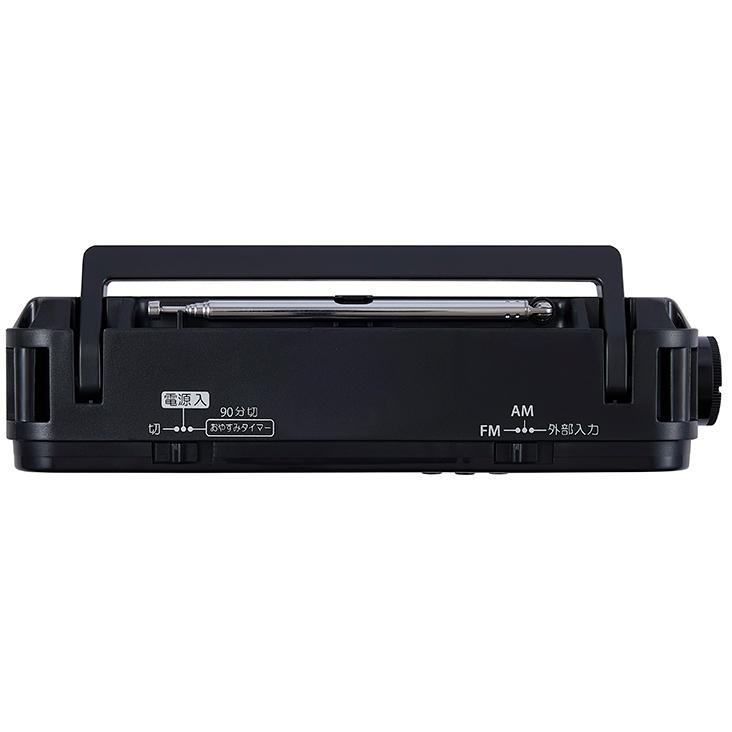 TOSHIBA（東芝） AX-SHR70(K)ブラック LEDライト付きホームラジオ