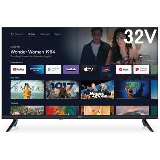 T㉒【ユニテク 32V型 アンドロイドモニターテレビ（K3200HSG‐E / 2022年製）】 UNITECH ユニテク K3200HSG-E 32型 HDアンドロイドモニターテレビ