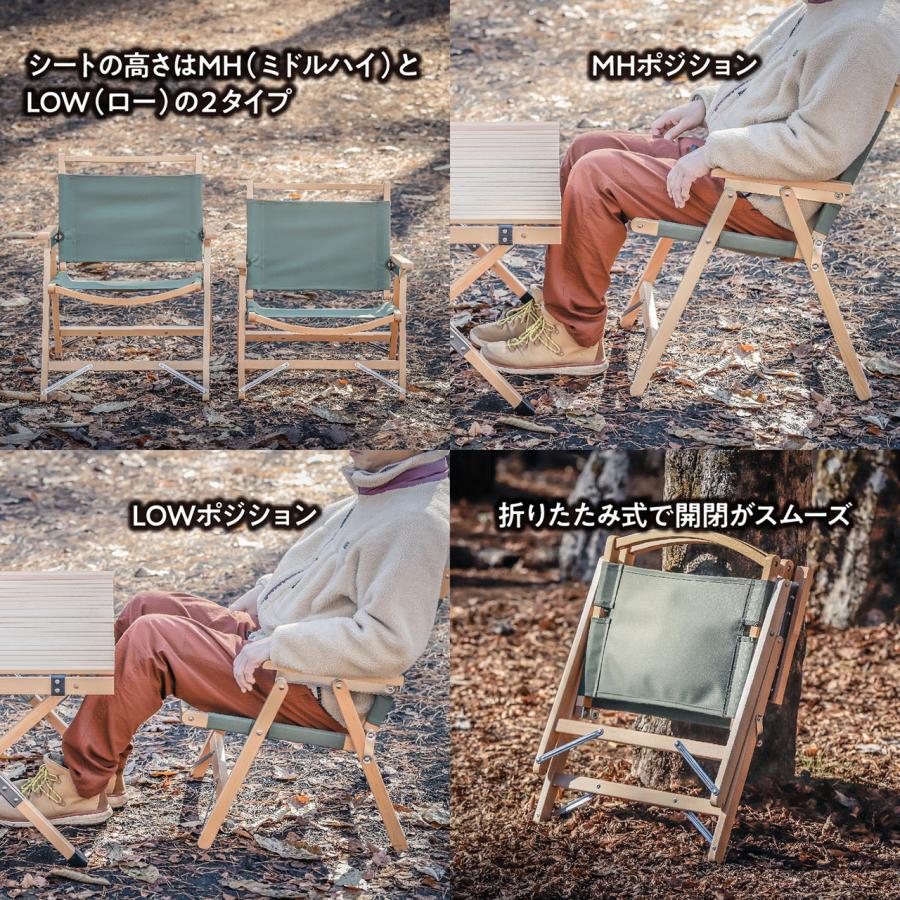 TENT FACTORY テントファクトリー ZELデッキチェア LOW レッド TFZELDNの画像