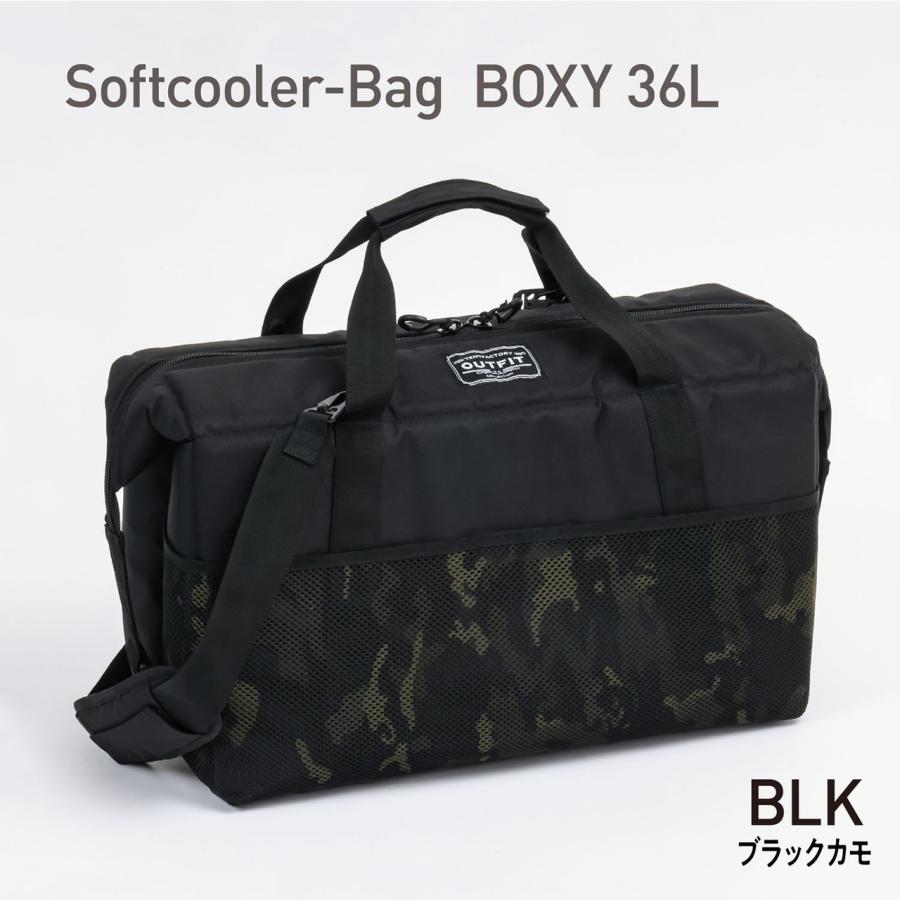 TENT FACTORY テントファクトリー ソフトクーラーバッグ ボクシー 36L ブラック TFOFBXY36_1