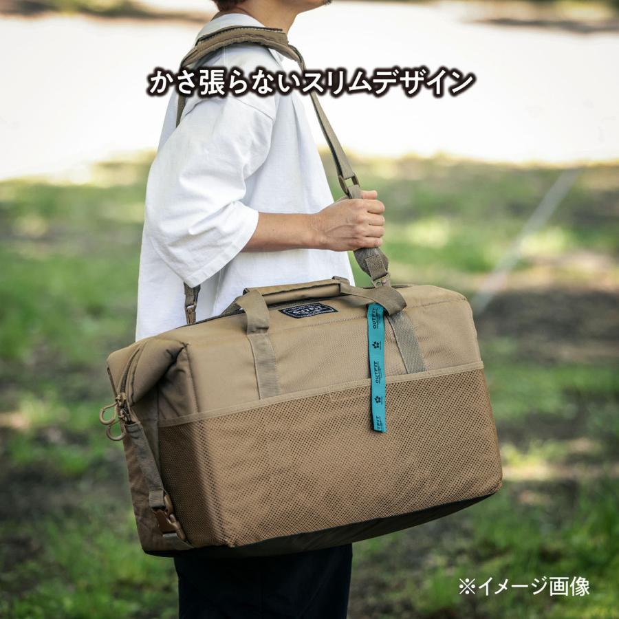 TENT FACTORY テントファクトリー ソフトクーラーバッグ ボクシー 36L カーキグリーン TFOFBXY36_3